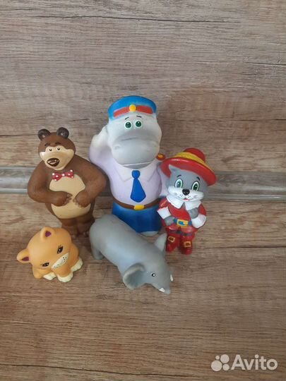 Резиновые игрушки для малышей