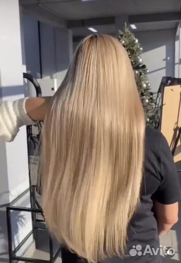 Наращивание волос,Кератиновое выпрямление