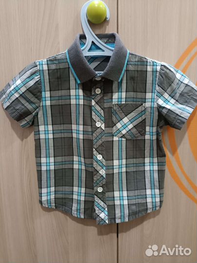 Рубашка на мальчика 80