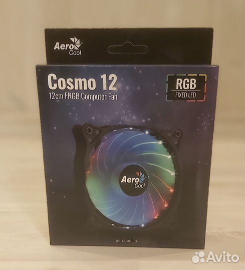 Вентилятор корпуса AeroCool Cosmo 12 Molex 1000 об