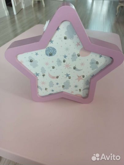 Детский ночник звезда