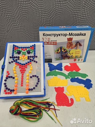 Мозаика, лото, магнитные развивающие игры