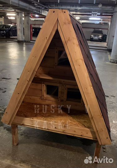 Домик для кошки уличный