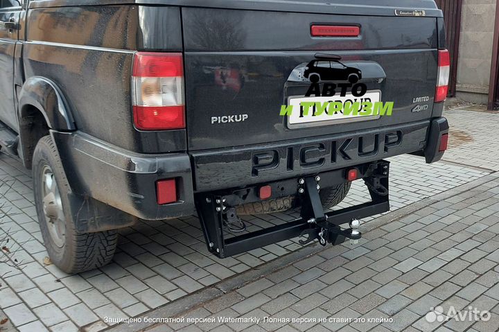 Фаркоп тсу УАЗ патриот пикап Установка.Доки