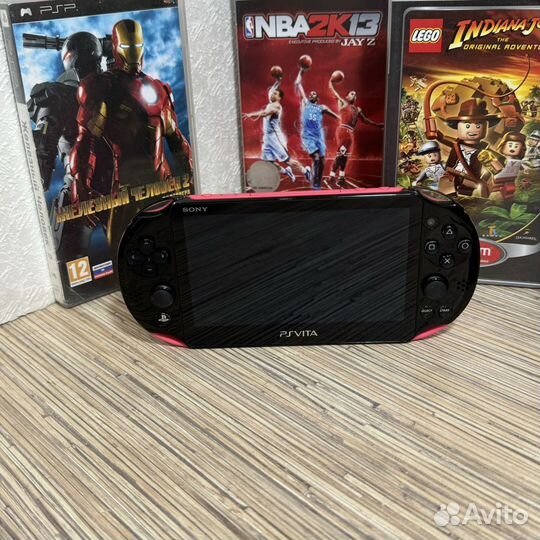 Sony PS Vita Slim Pink 128Gb + 4000Игр Прошита