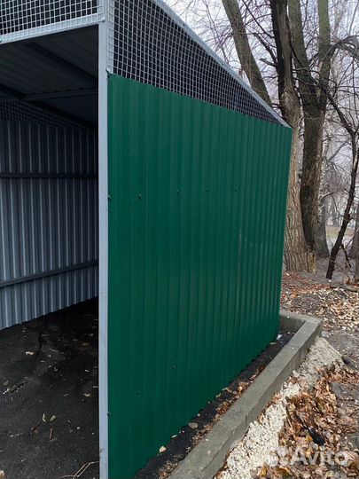 Оборудование площадки под мусорные баки, тко