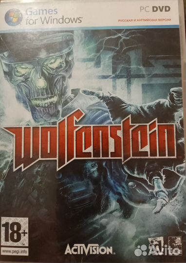 Wolfenstein 2009 год состояние отличное