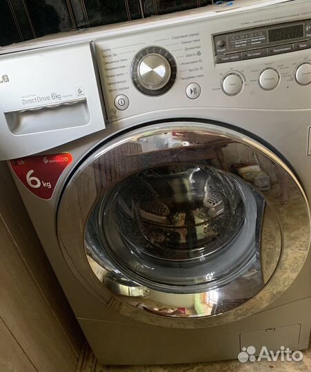 Стиральная машина бу на 6 кг lg