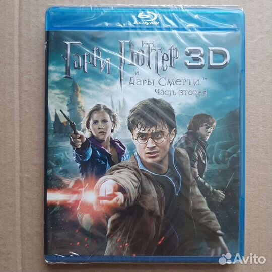 Blu ray диски лицензия Гарри поттер