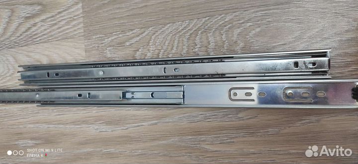 Телескопические направляющие для мебели