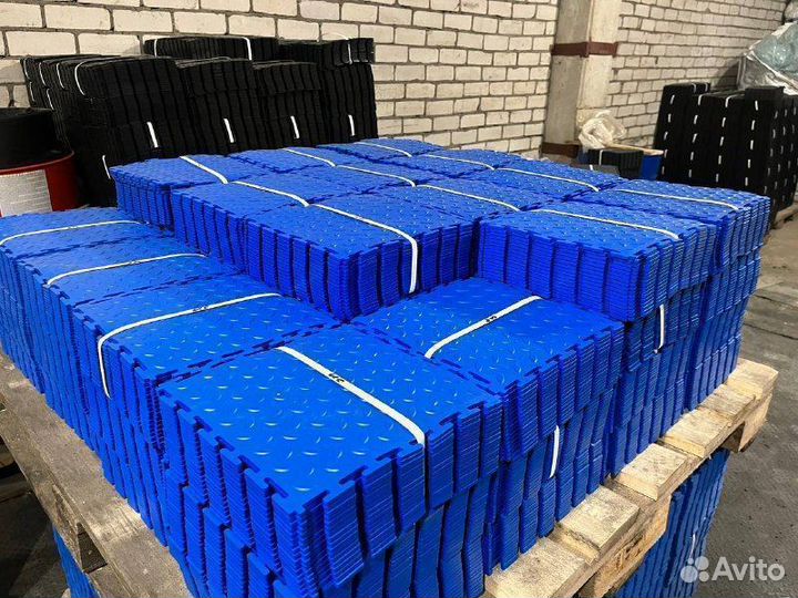 Модульные полы для гаража