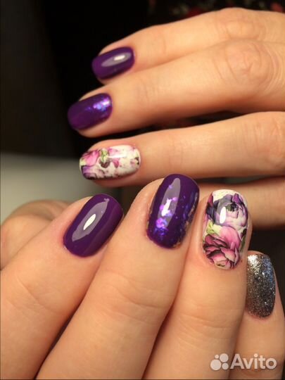 Аппаратный комби маникюр, педикюр, гель лак, дизай