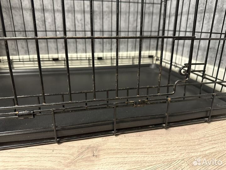 Металлическая клетка для собак (77,4x48,5x54,6 см)