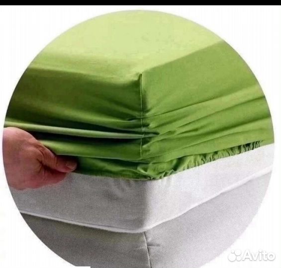 Простынь на резинке