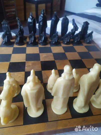Шахматы СССР фигурки Рыцарей