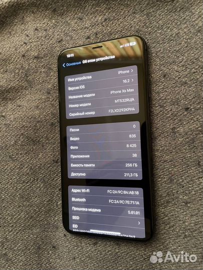 iPhone XS Max 256gb