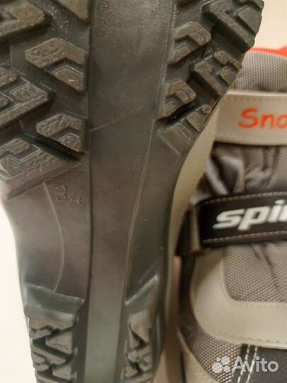 Лыжные ботинки коньковые spine