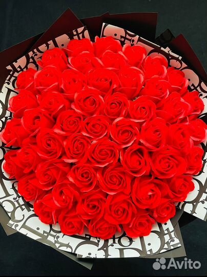 51 роза 101 роза 151роза 201роза мыльные розы