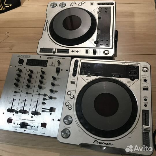 Проигрыватели Pioneer CDJ 800 MK2 - комплект 2 шт