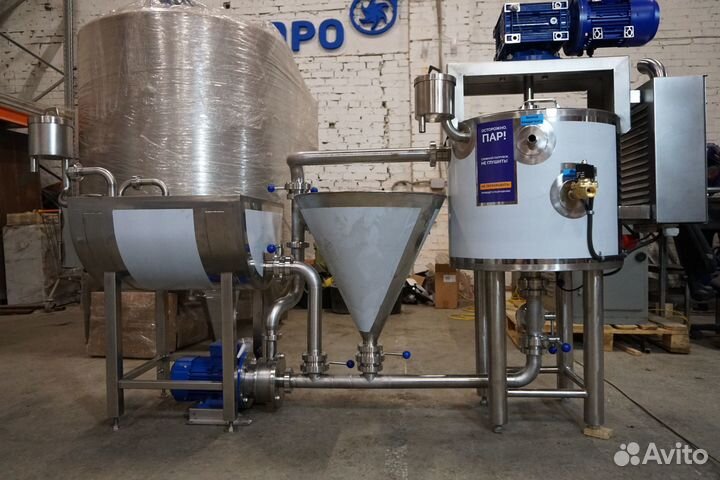 Установка для производства кремов