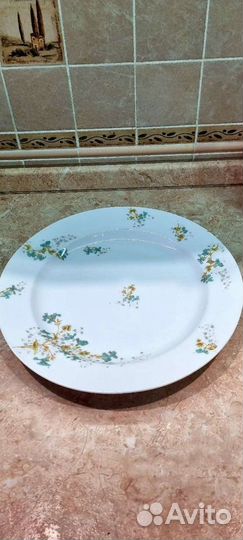 Антикварное блюдо Корниловых