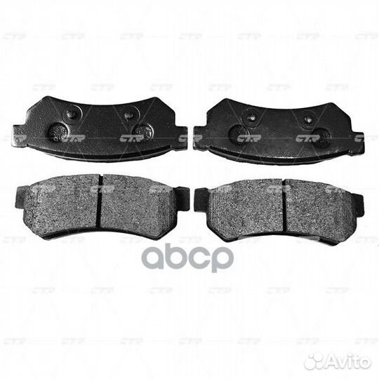 GK0448 колодки дисковые задние Daewoo Optra/La