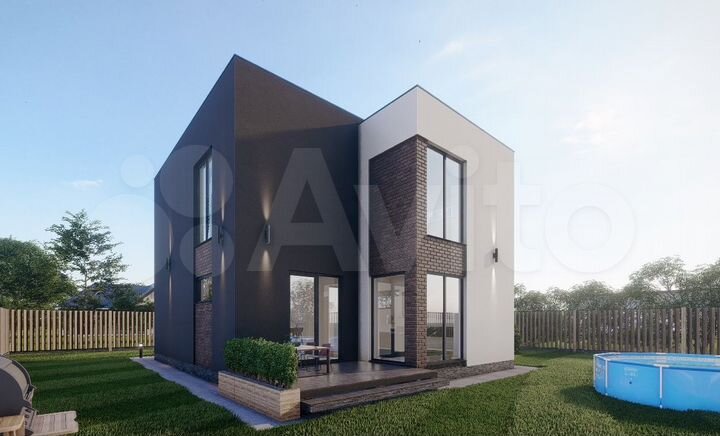 Коттедж 90 м² на участке 3,3 сот.