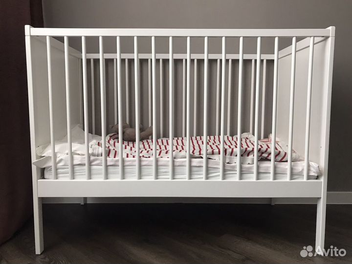 Детская кроватка IKEA полный комплект