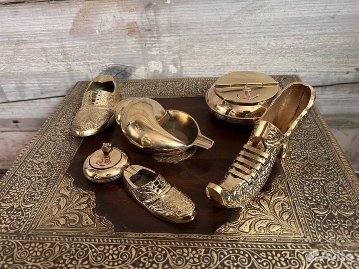 Пепельницы латунь