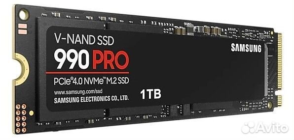 SSD M.2 накопитель Samsung 990 PRO 1Tb