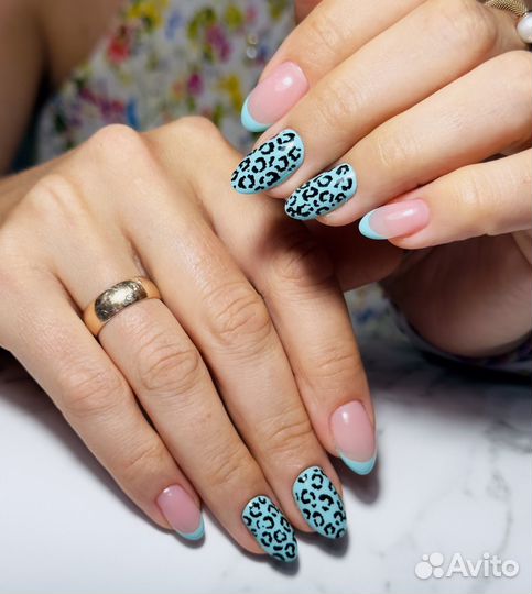 Маникюр с выравниванием и покрытием/Педикюр