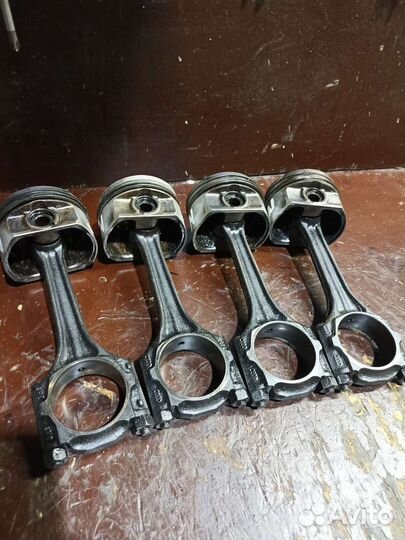Шатуны с поршнями volkswagen b4 2,0 agg