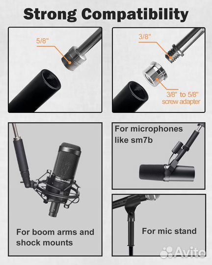 Подключите правильно Rode PodMic, Shure SM7B