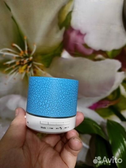 Блютуз колонка светодиодная