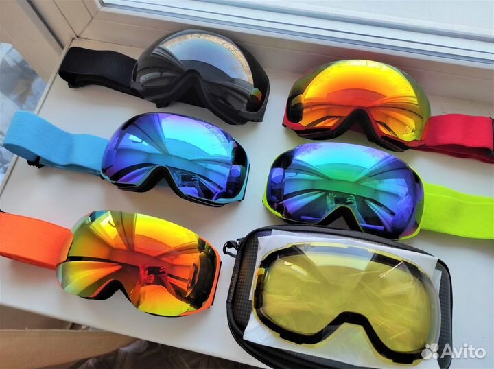 Горнолыжная маска магнитная