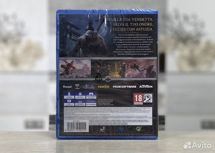 Sekiro Shadow Die Twice GoTY (Новый Диск) Sony PS4
