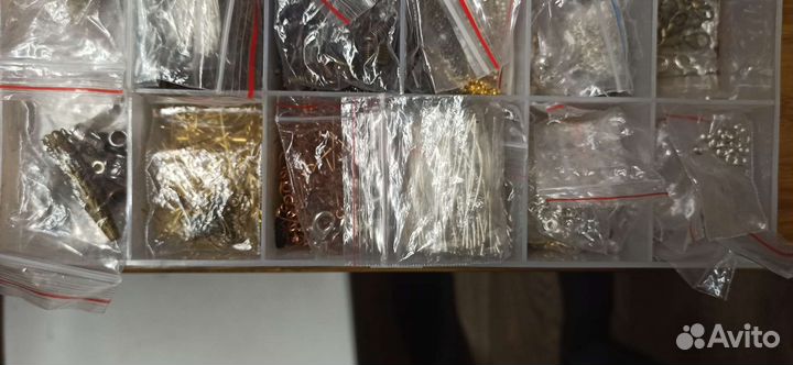 Набор фурнитуры для создания бижутерии