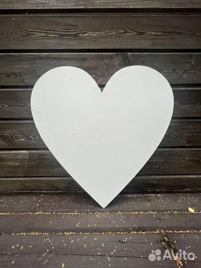 Сердце заготовка дерево
