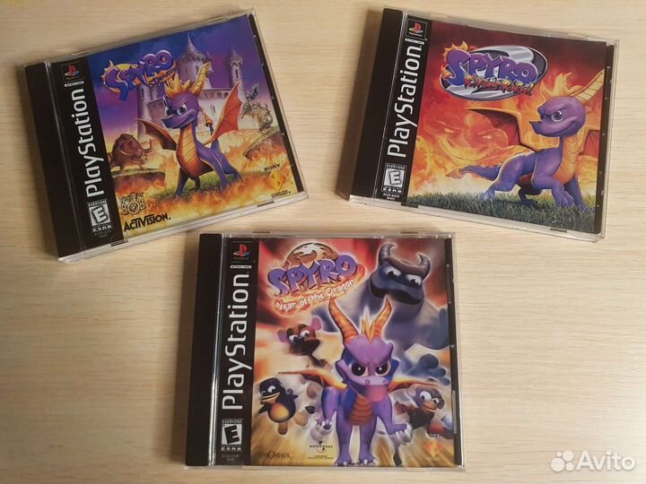 Spyro Collection ps1 ps one Playstation пс1