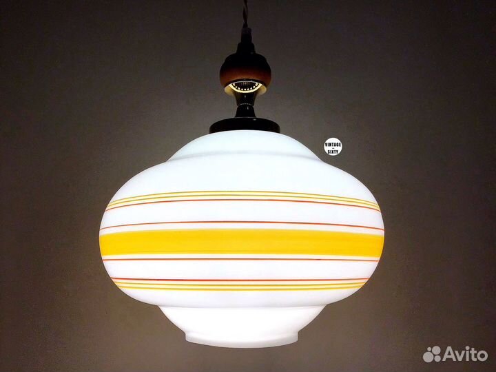 Светильник подвесной винтаж СССР