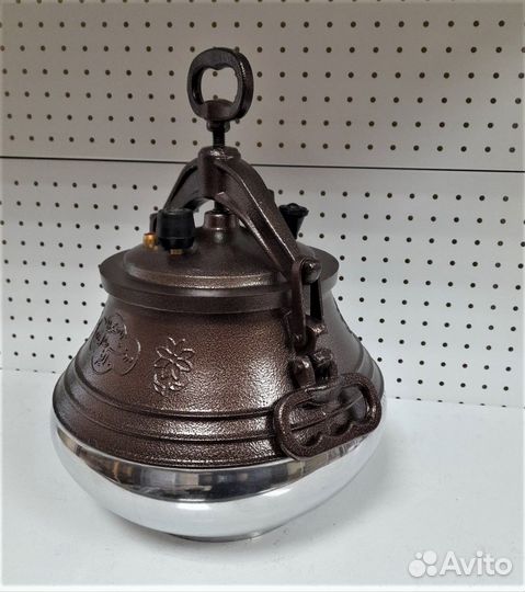 Афганский казан 8 литров двухцветный