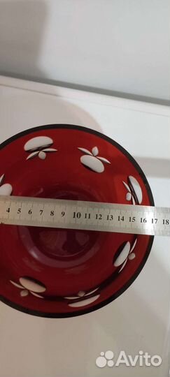 Посуда цветное стекло СССР