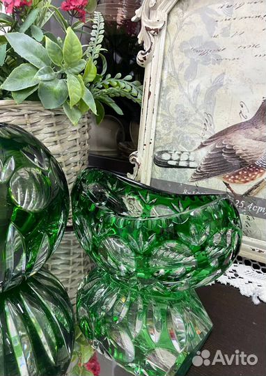 Роскошная хрустальная ваза Nachtmann