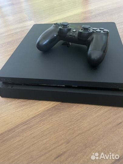 Sony playstation 4 slim 1tb, 8 дисков + 66 игр