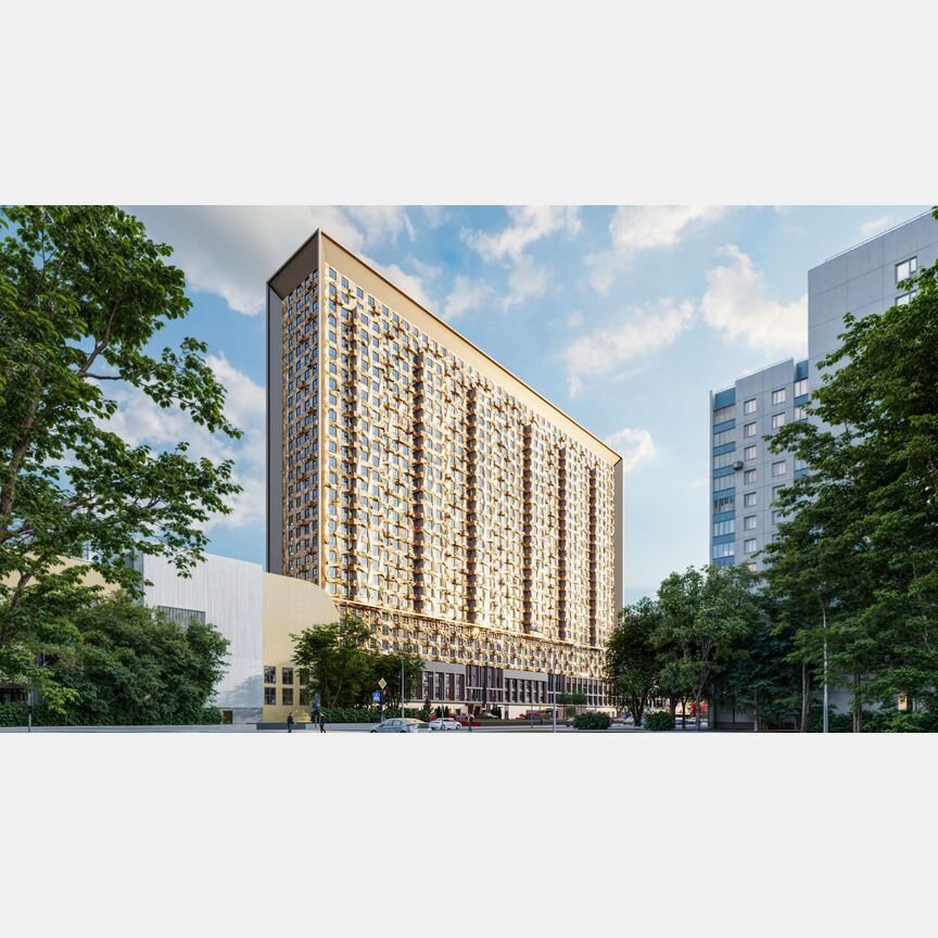 1-к. квартира, 55,6 м², 21/28 эт.