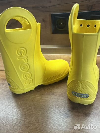 Резиновые сапоги crocs