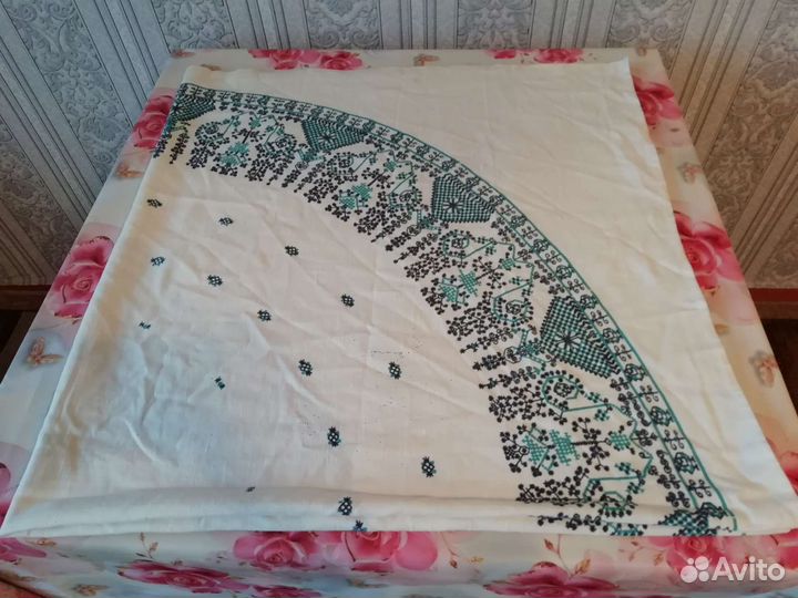 Скатерть лен новая