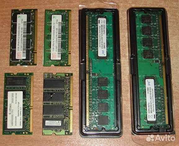 Память PC133 DDR DDR2 256, 512 Mb, 1, 2 Gb