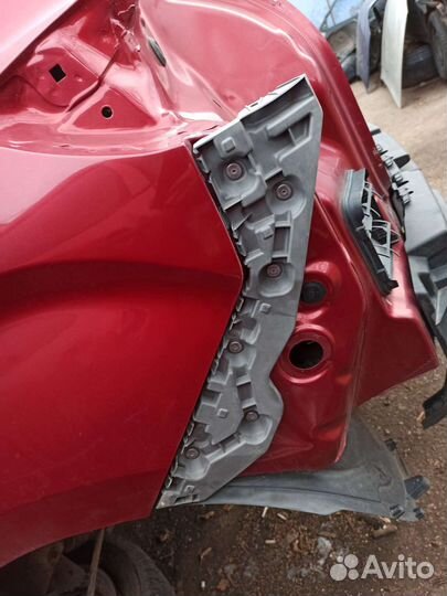 Кронштейн заднего бампера левый Лада xray