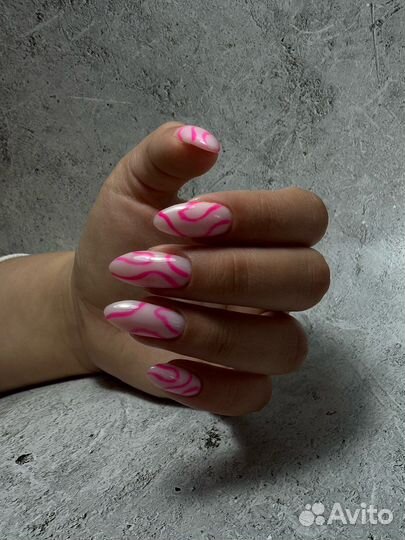 Гель лак,наращивание
